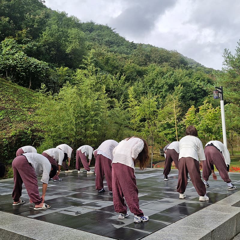 태극기공수련 사진